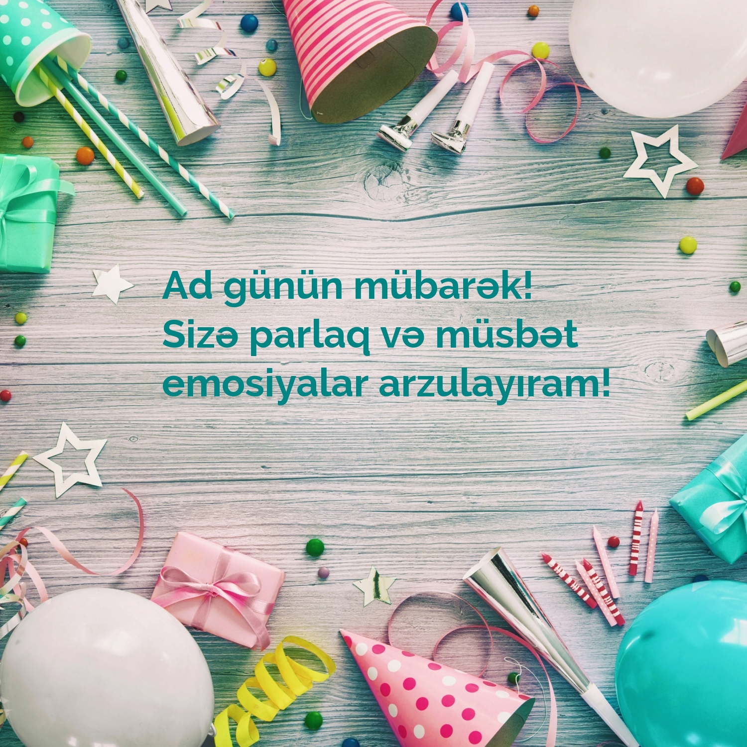 Ad günün mübarək!