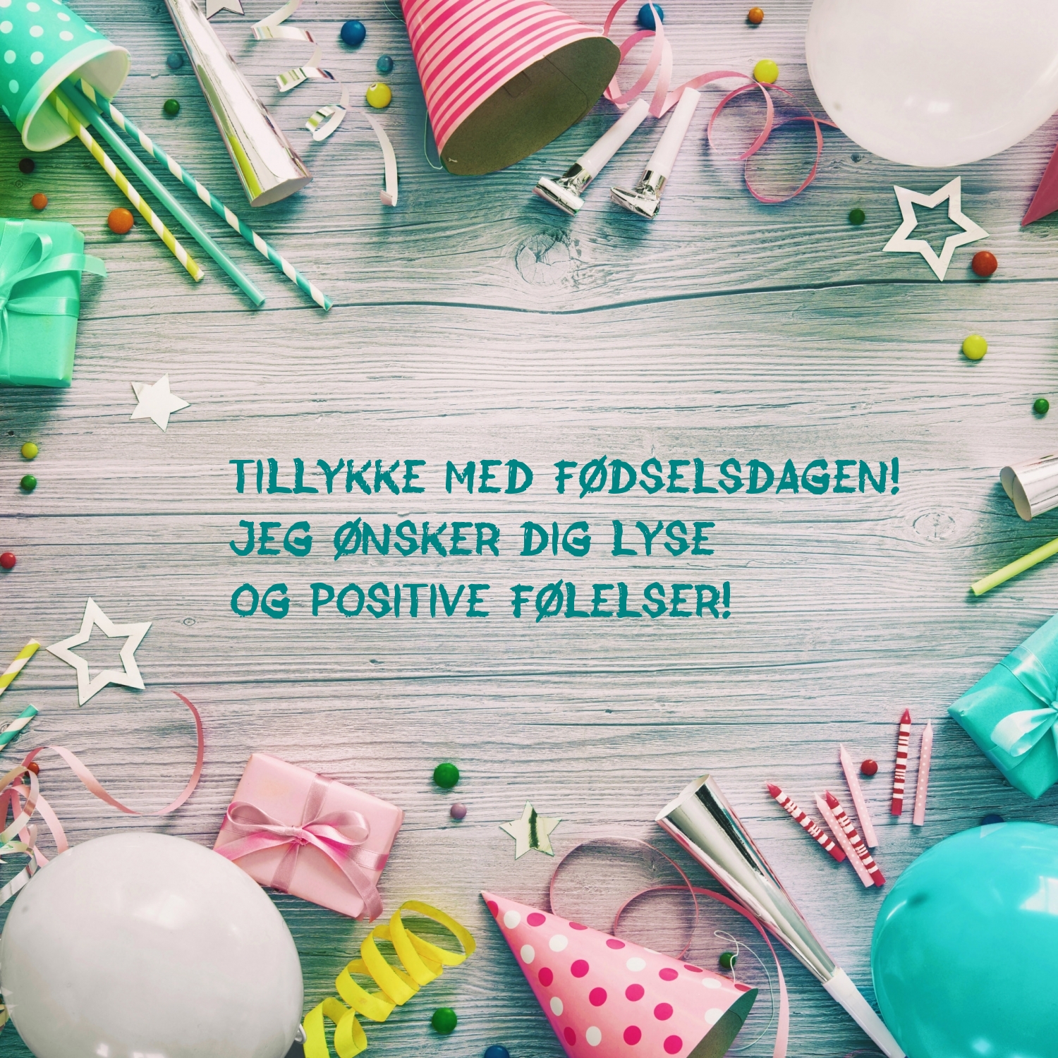 Tillykke med fødselsdagen!