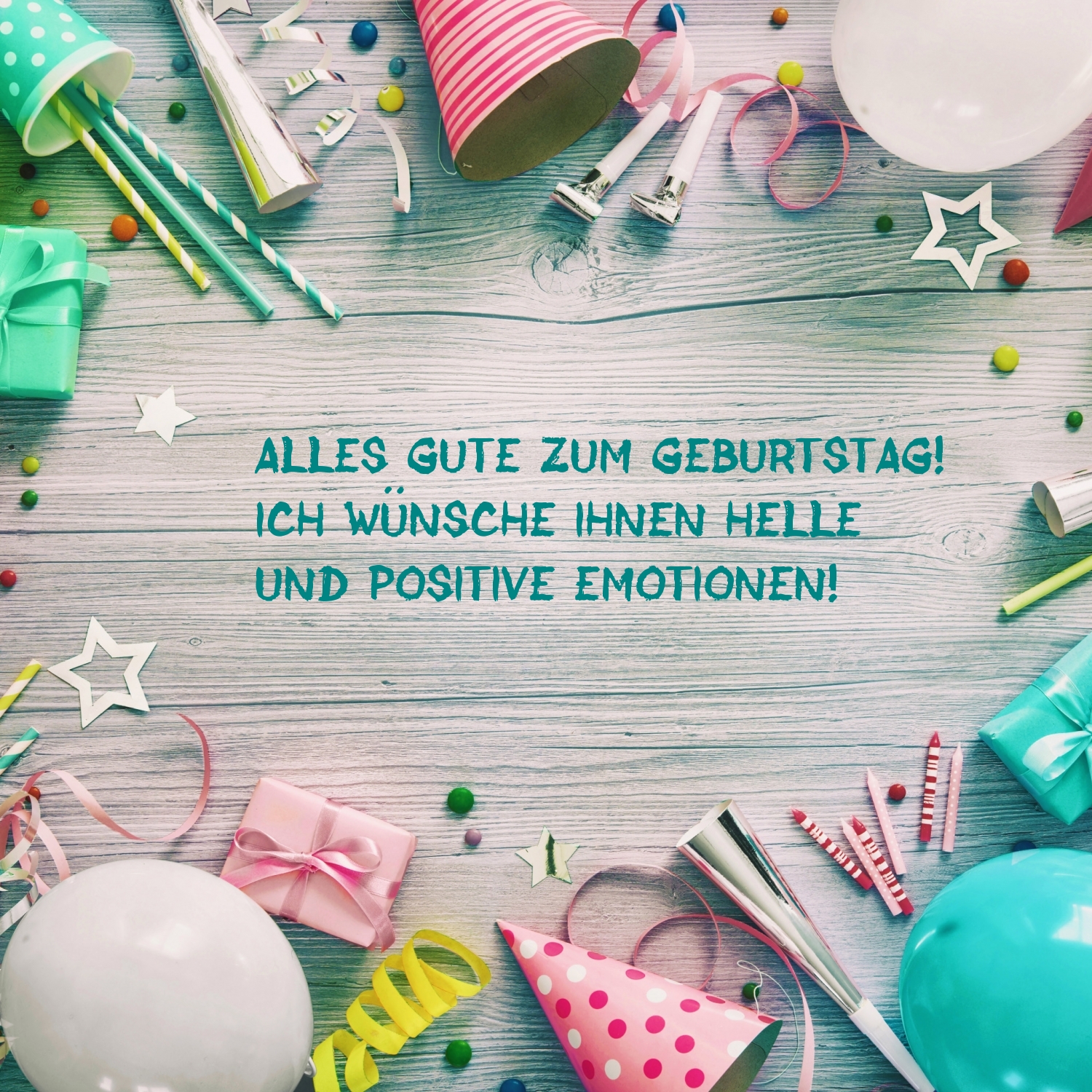 Alles Gute zum Geburtstag!