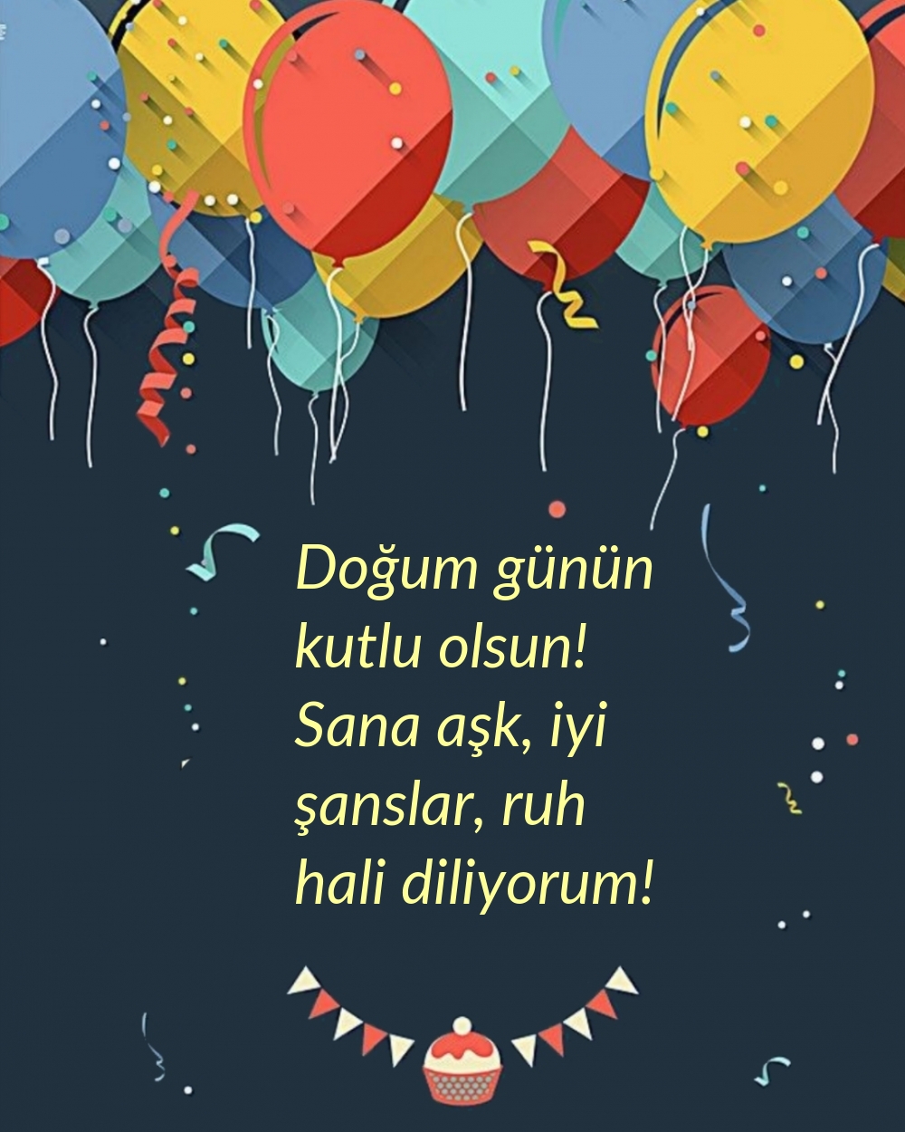 Doğum günün kutlu olsun!