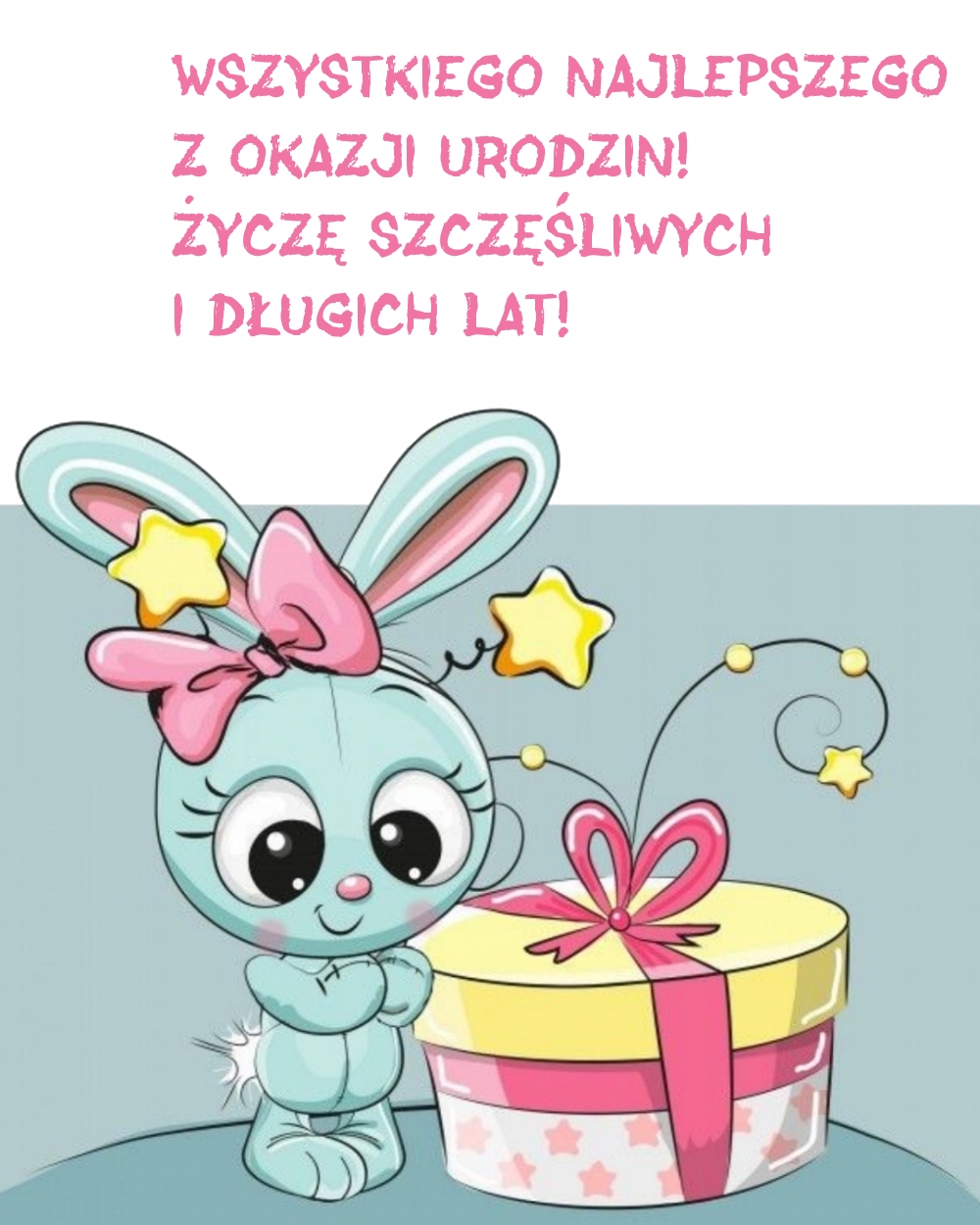 Wszystkiego najlepszego z okazji urodzin! Życzę szczęśliwych