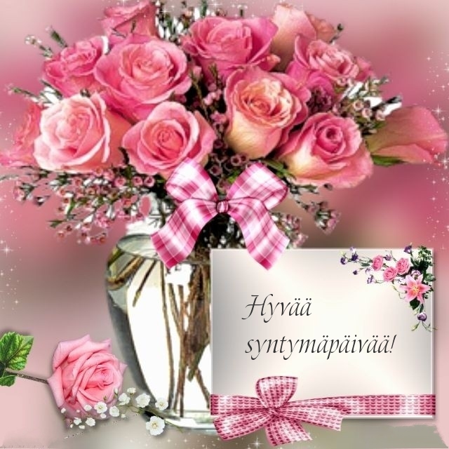 Hyvää syntymäpäivää!