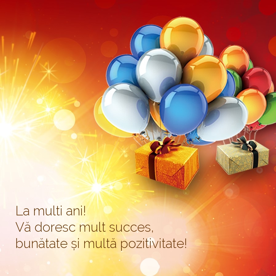 La multi ani! Vă doresc mult succes
