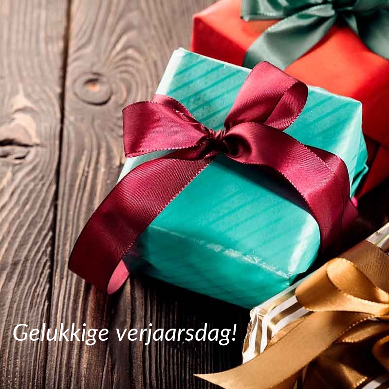 Gelukkige verjaarsdag!