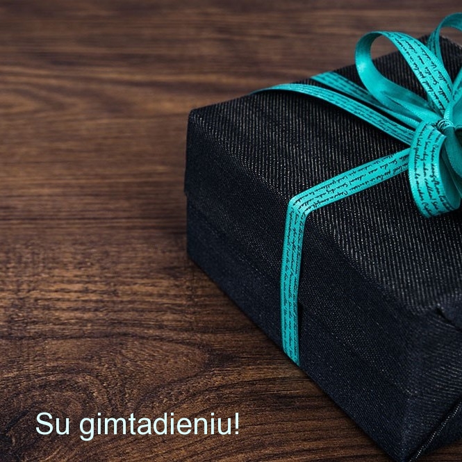 Su gimtadieniu!