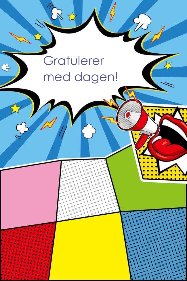 Gratulerer med dagen!