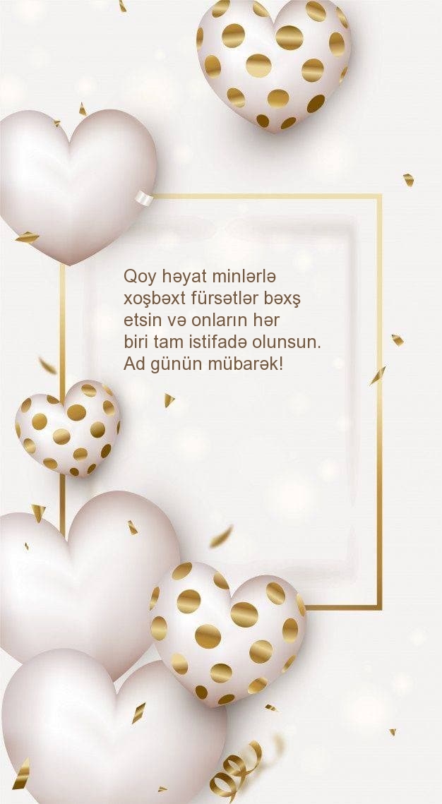 Qoy həyat minlərlə xoşbəxt fürsətlər bəxş 