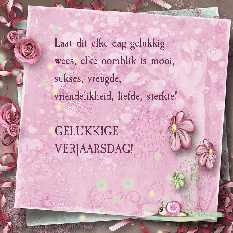Laat dit elke dag gelukkig wees, elke oomblik is mooi