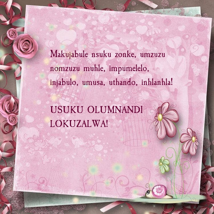 USUKU OLUMNANDI LOKUZALWA! Makujabule nsuku zonke