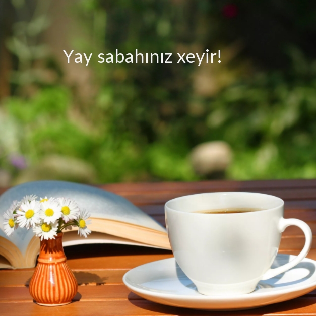 Yay sabahınız xeyir!