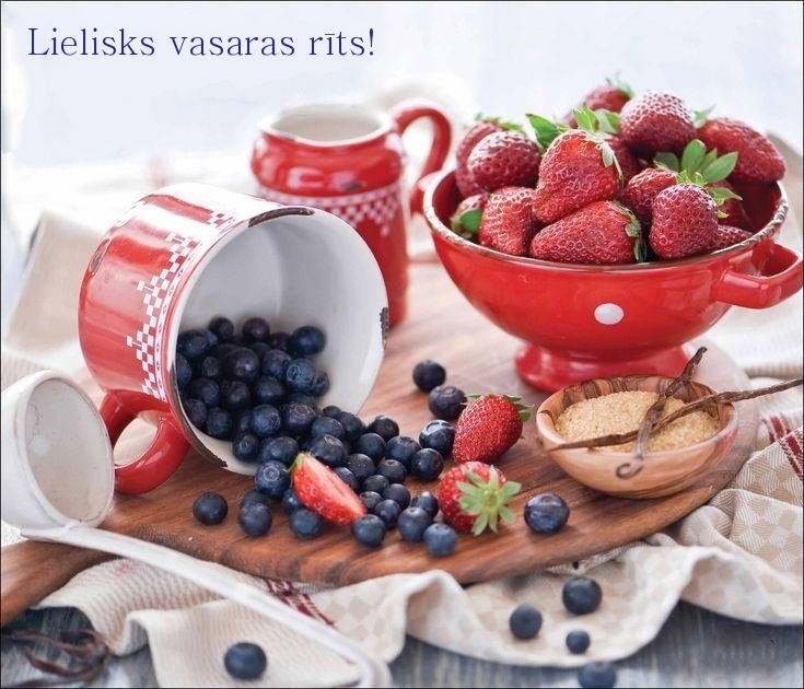 Lielisks vasaras rīts!