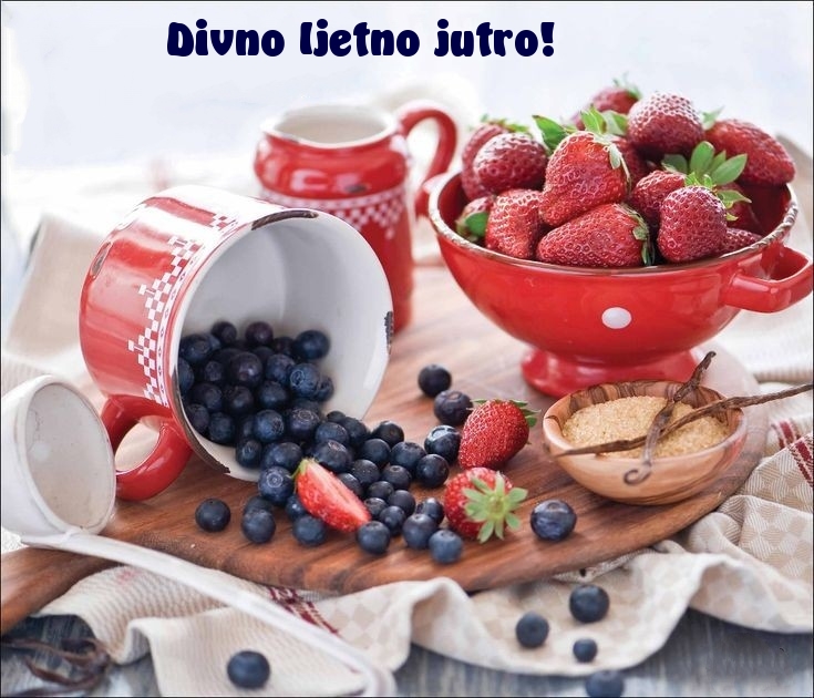 Divno ljetno jutro!