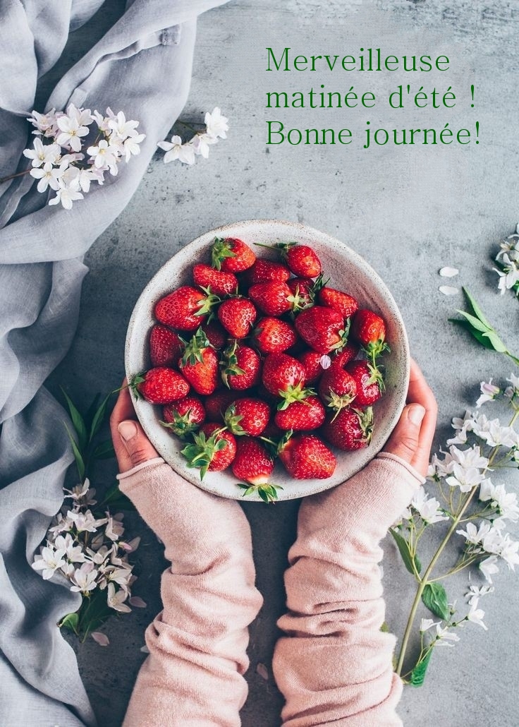 Merveilleuse matinée d