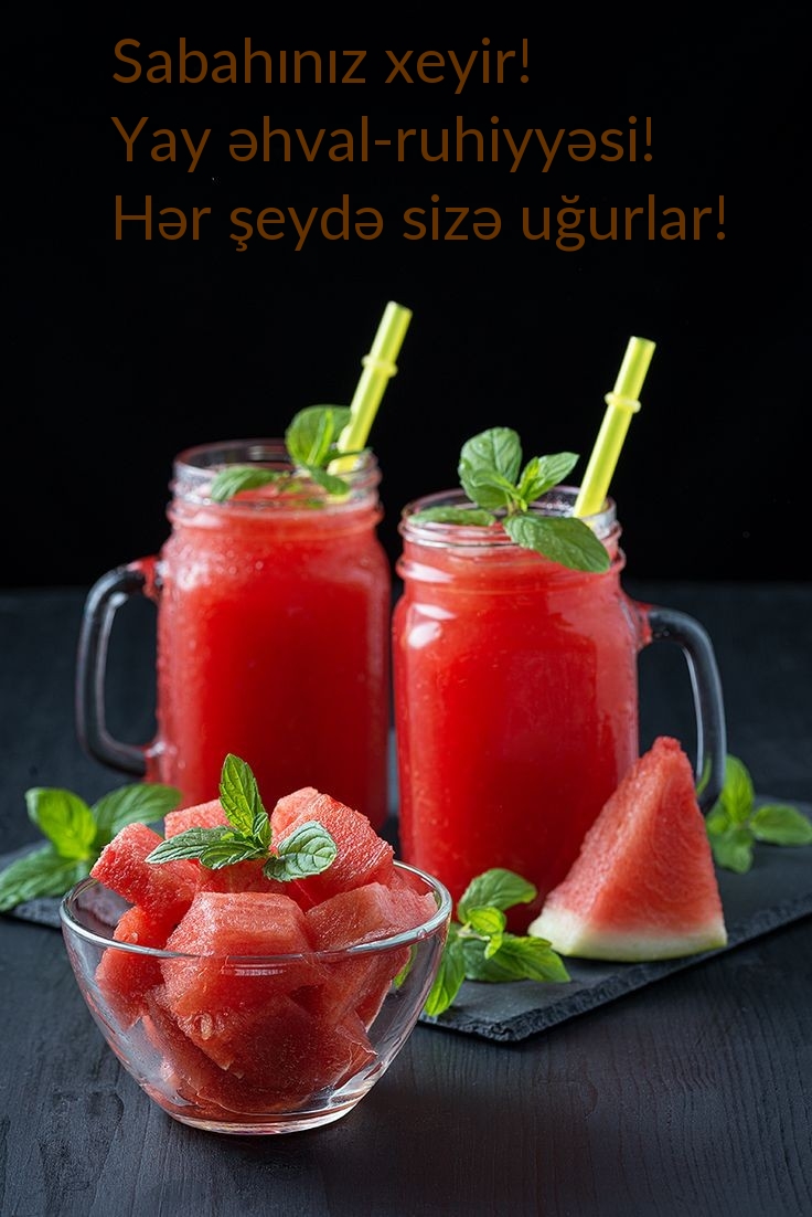 Sabahınız xeyir! Yay əhval-ruhiyyəsi!