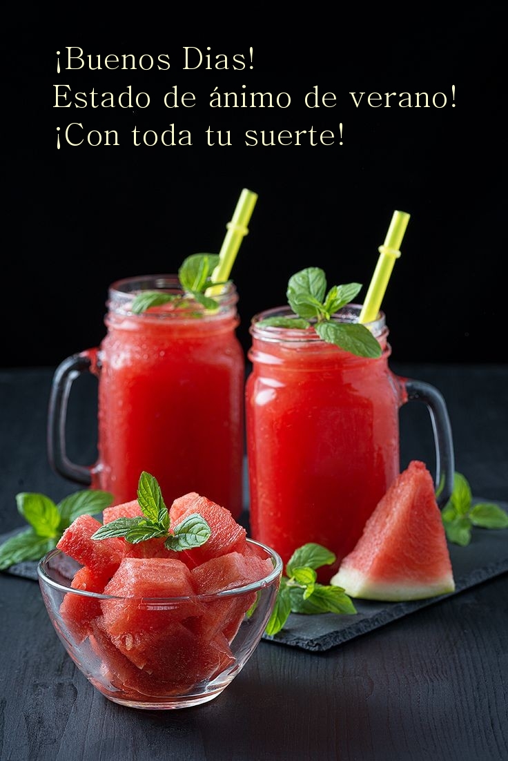 ¡Buenos Dias! Estado de ánimo de verano!
