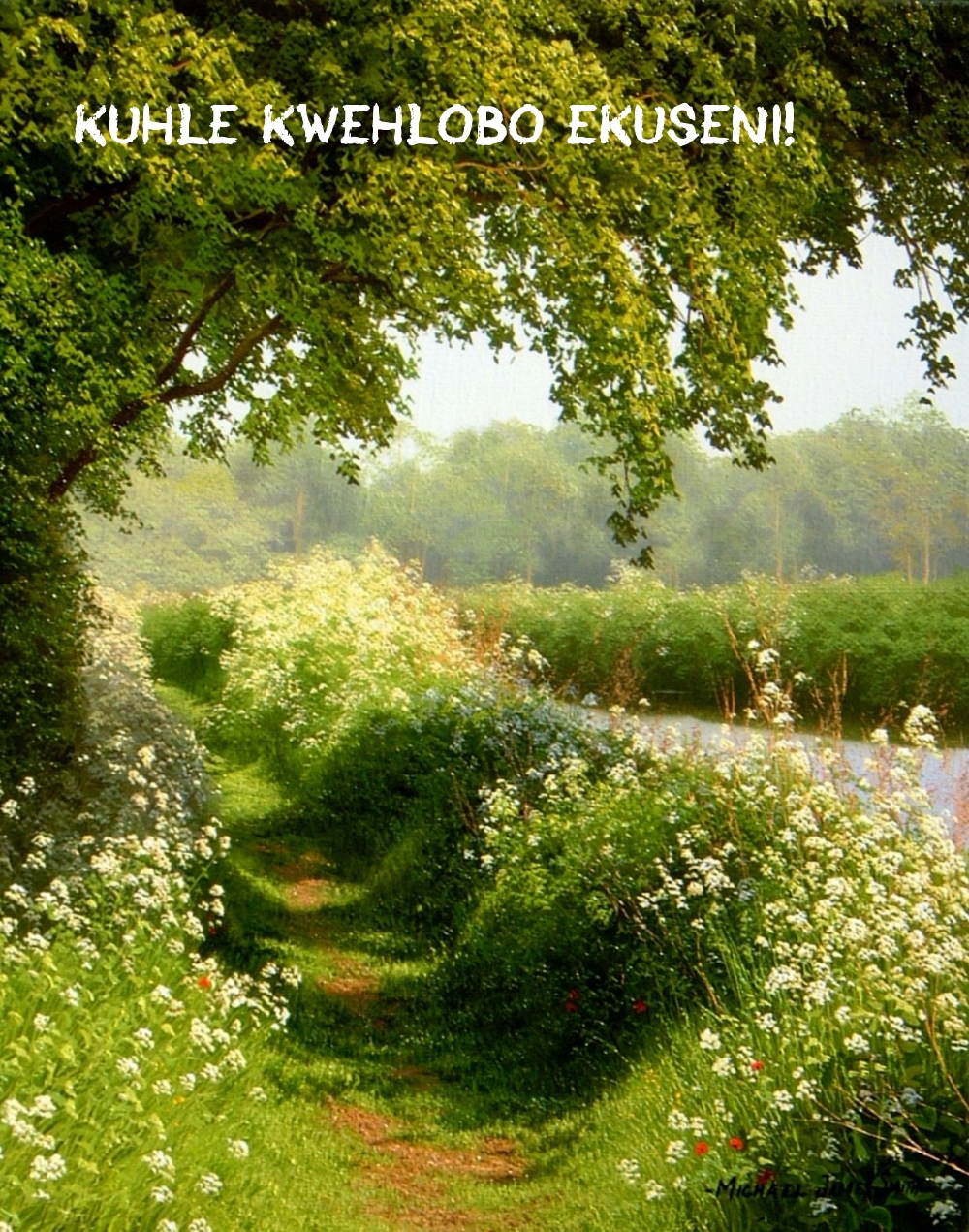Kuhle kwehlobo ekuseni!