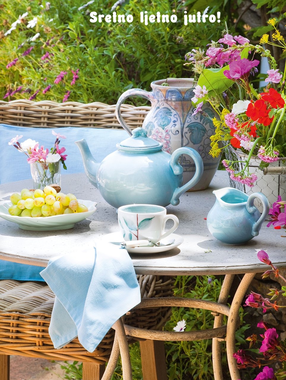 Sretno ljetno jutro!