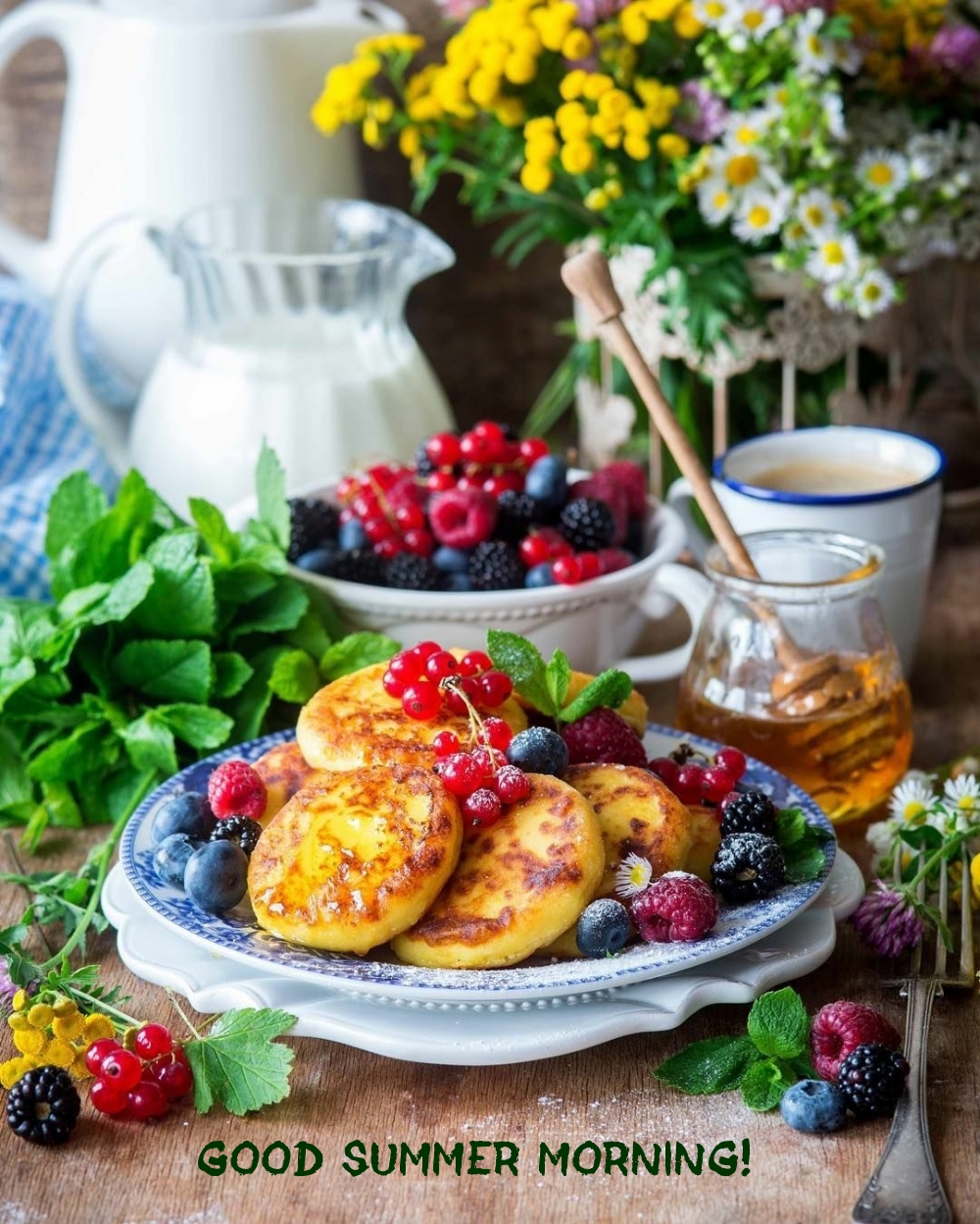 Good summer morning!