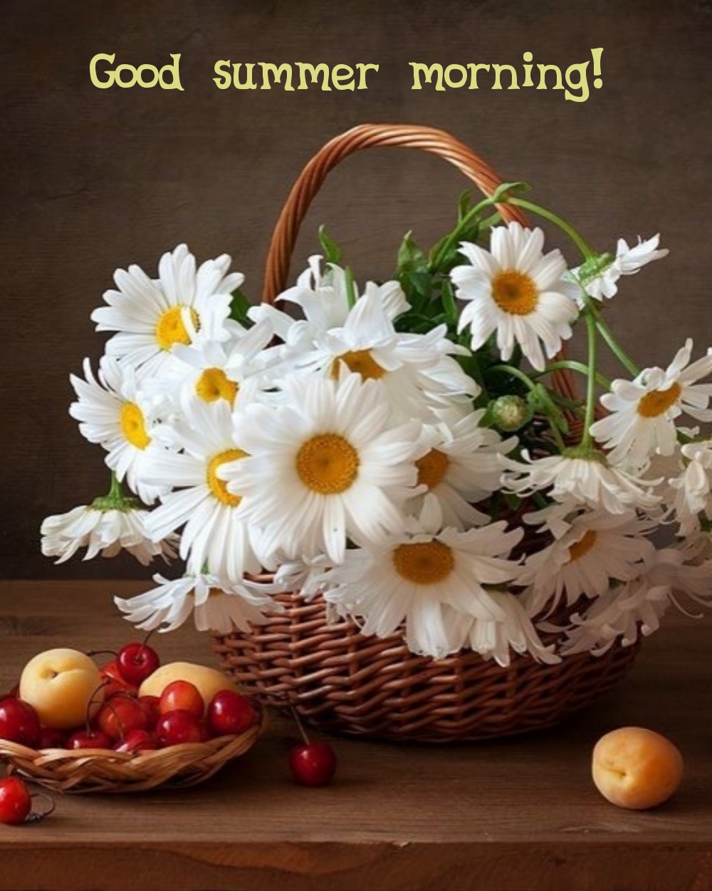 Good summer morning!