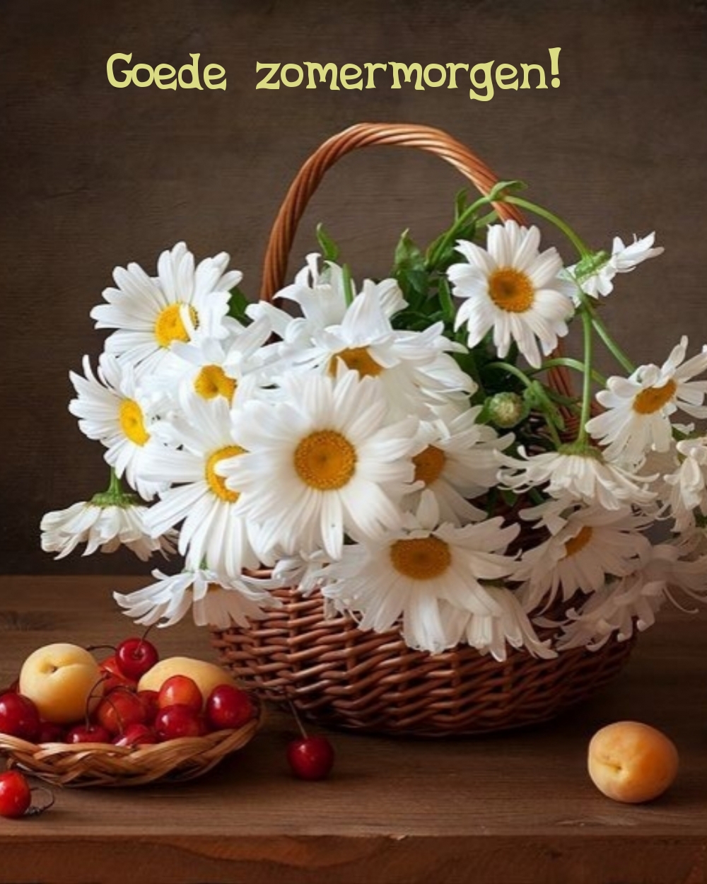 Goede zomermorgen!