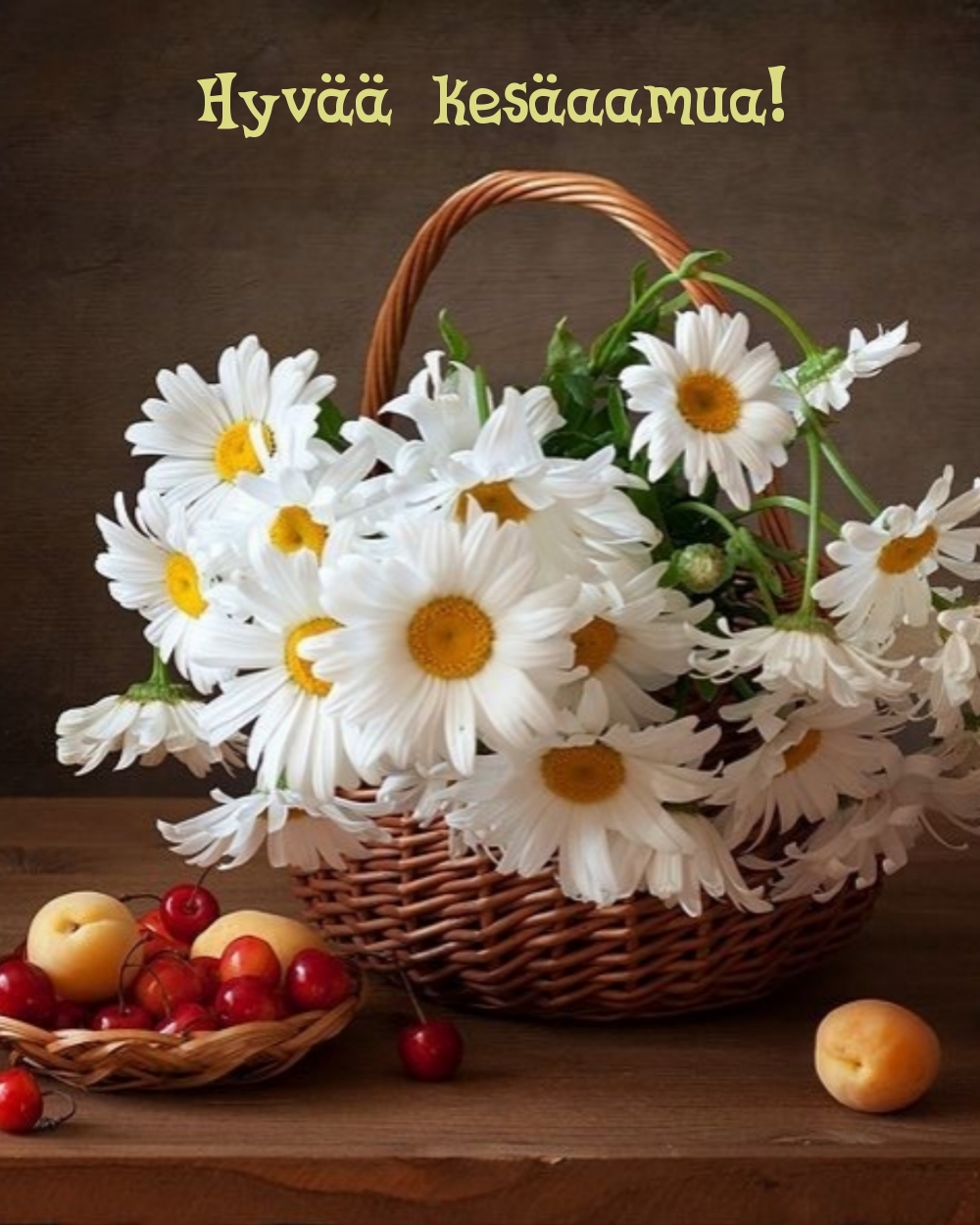 Hyvää kesäaamua!