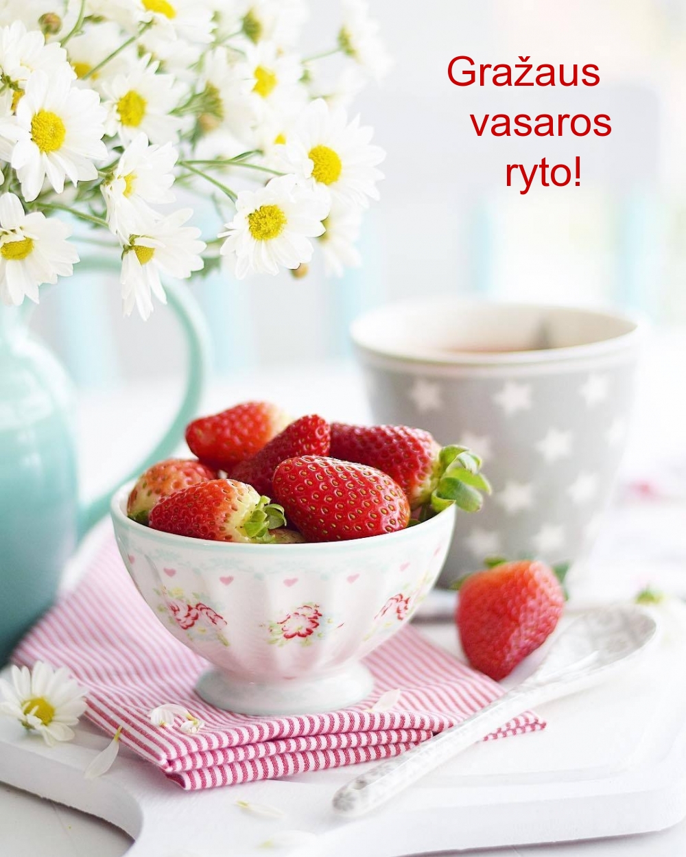 Gražaus vasaros ryto!