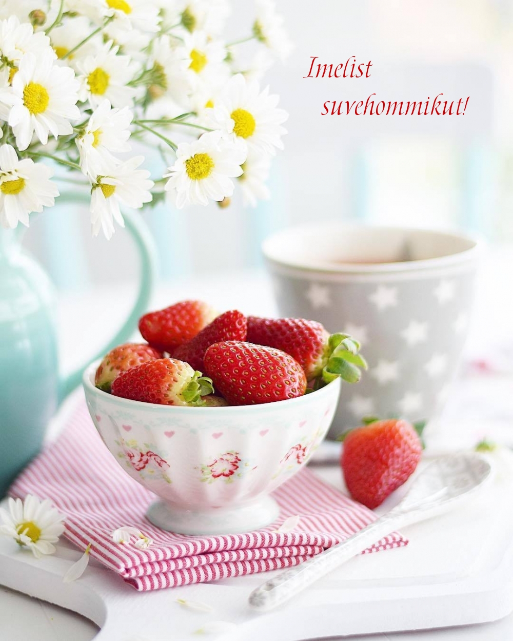 Imelist suvehommikut!