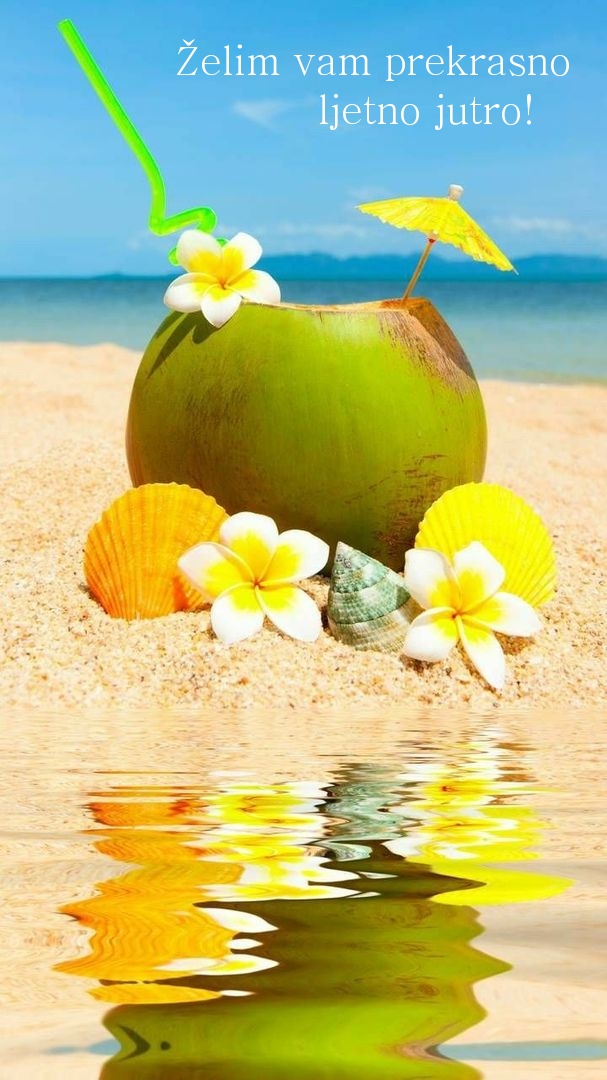Želim vam prekrasno ljetno jutro!