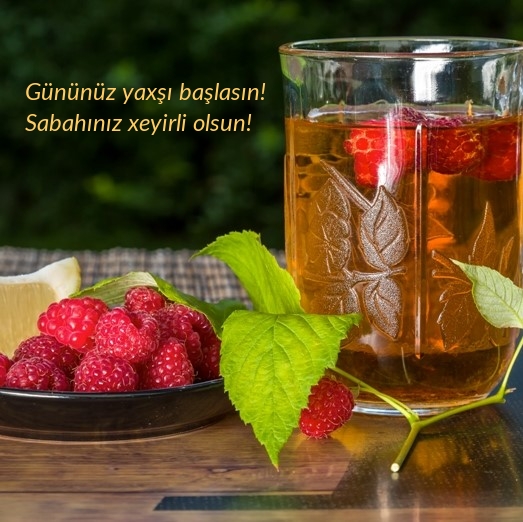 Gününüz yaxşı başlasın! Sabahınız xeyirli olsun!