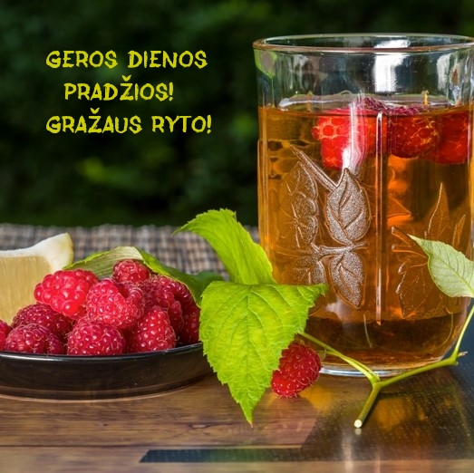 Geros dienos pradžios! Gražaus ryto!