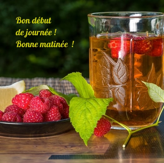 Bon début de journée! Bonne matinée !