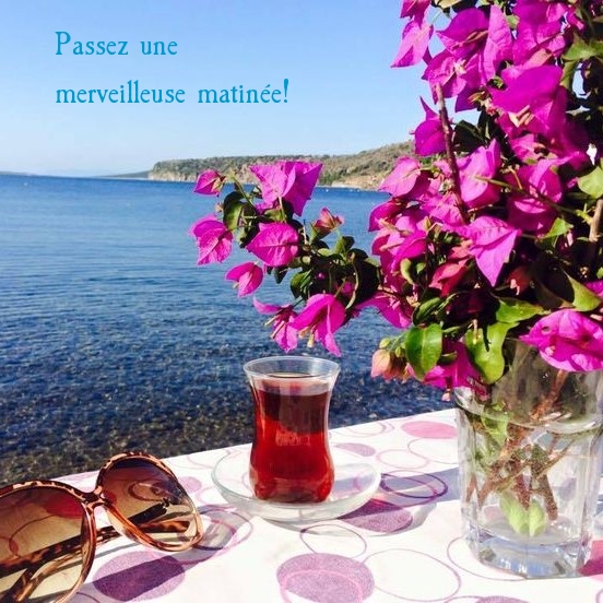 Passez une merveilleuse matinée!