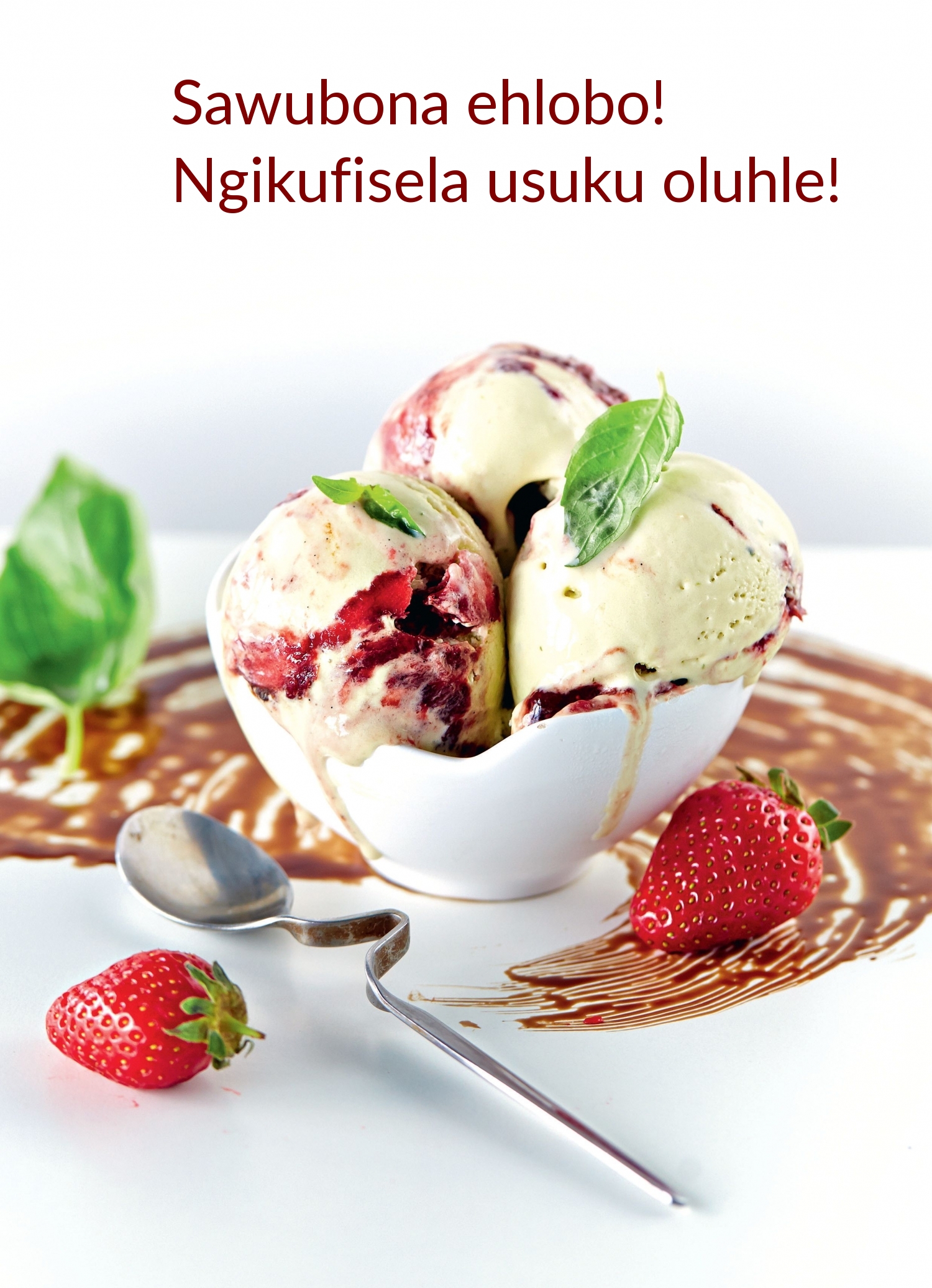 Sawubona ehlobo! Ngikufisela usuku oluhle!