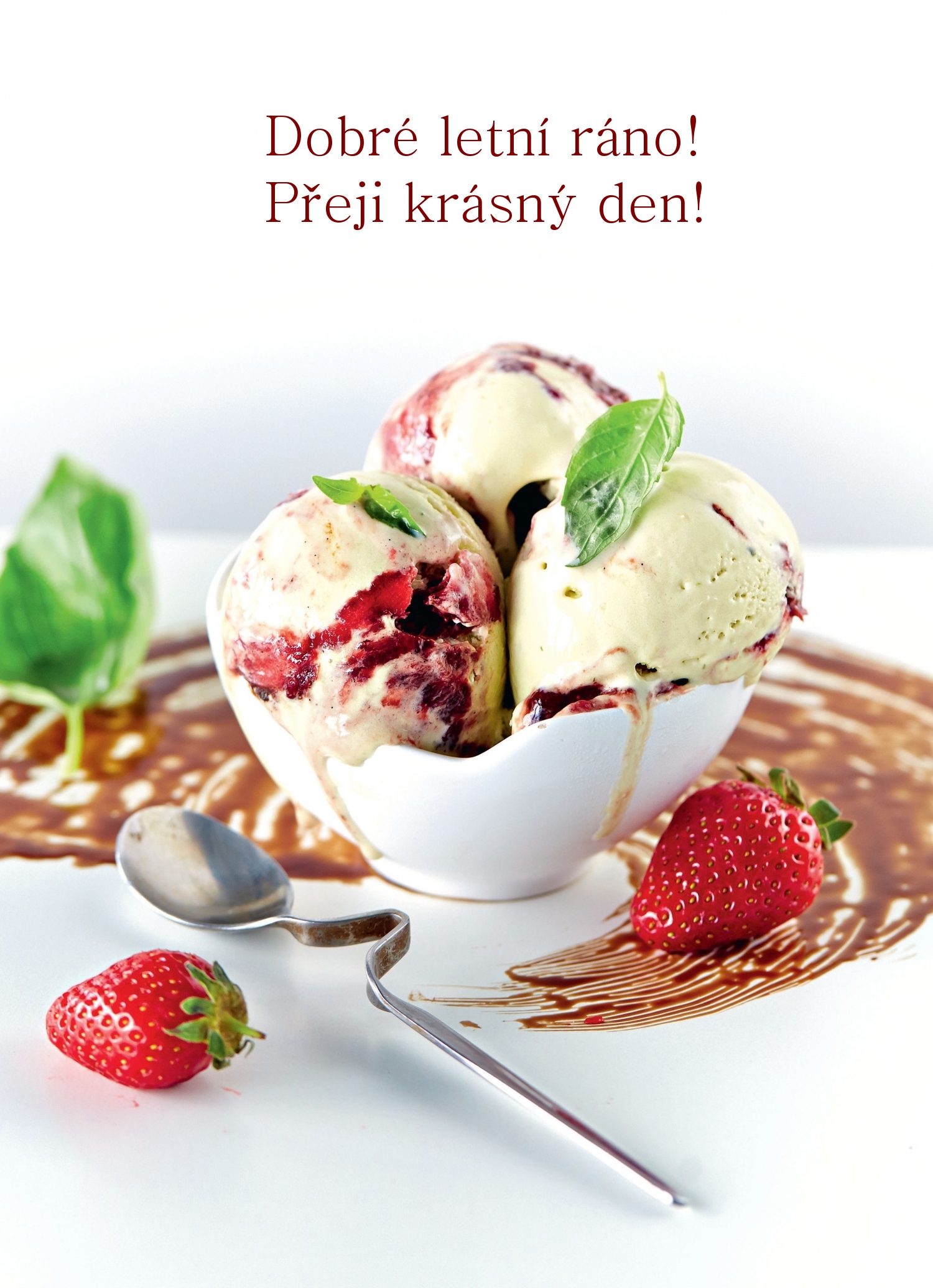 Dobré letní ráno! Přeji krásný den!