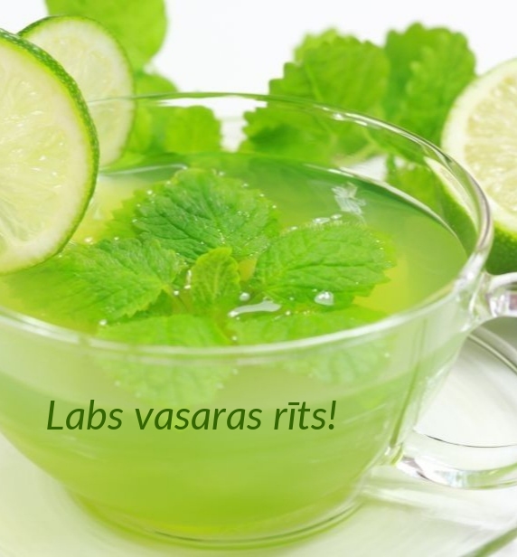 Labs vasaras rīts!