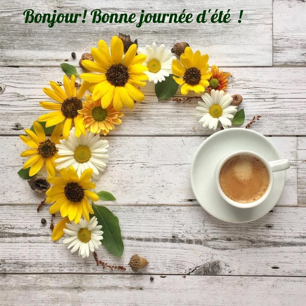 Bonjour! Bonne journée d