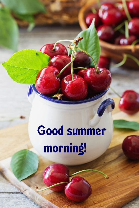 Good summer morning!