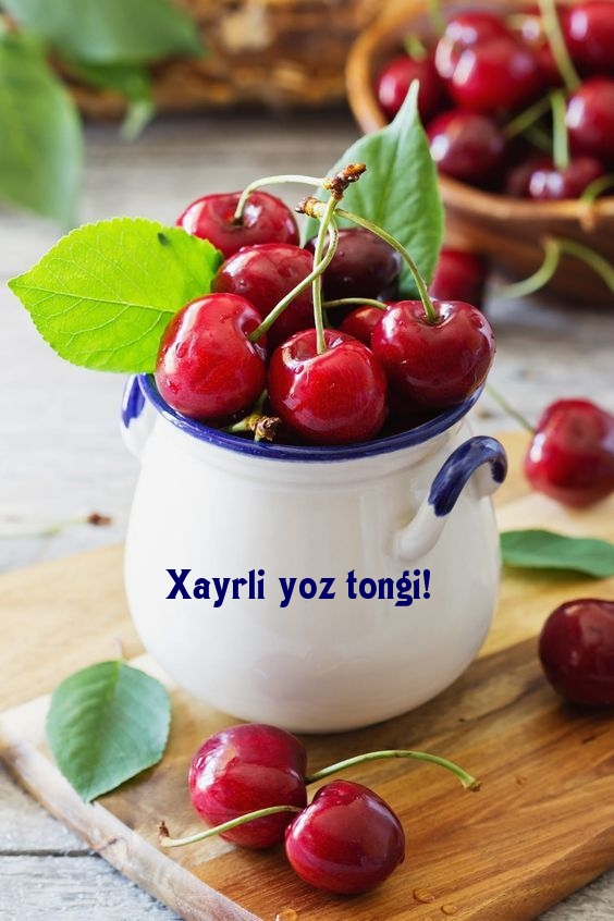 Xayrli yoz tongi!