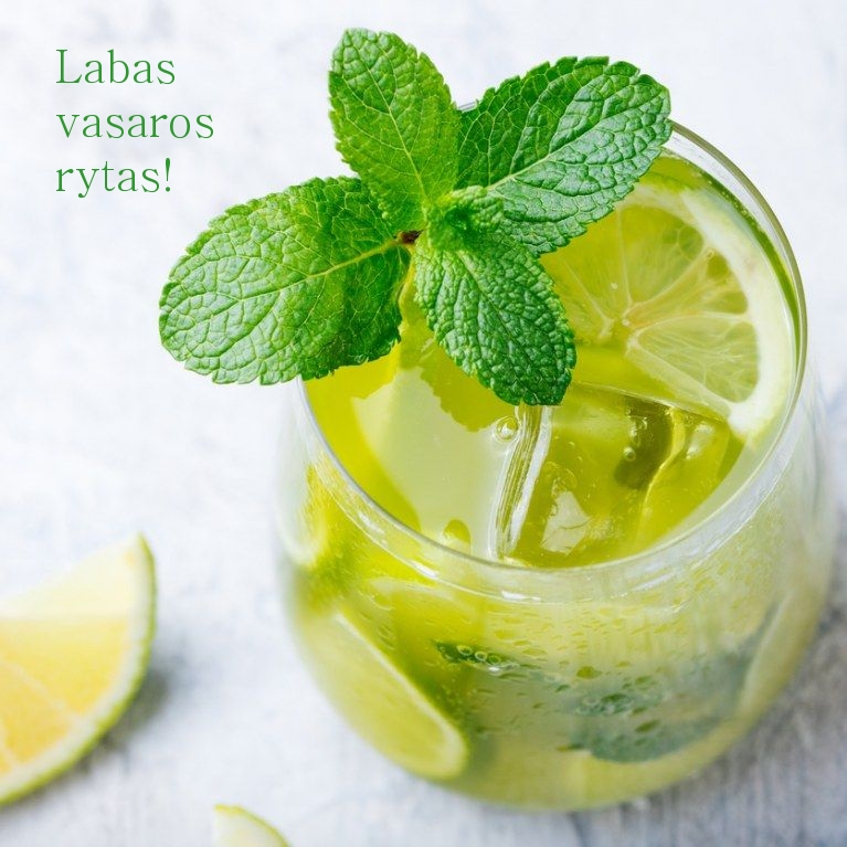 Labas vasaros rytas!