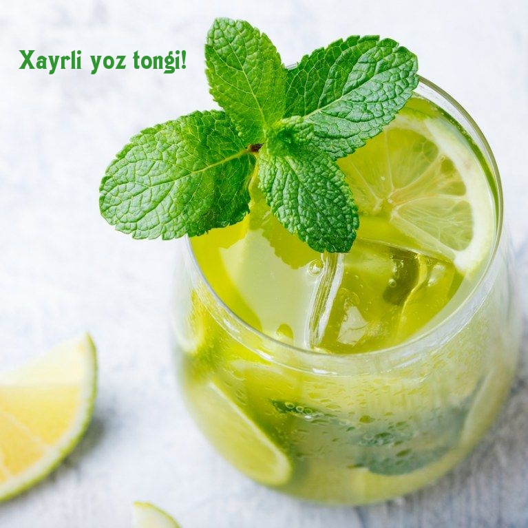 Xayrli yoz tongi!