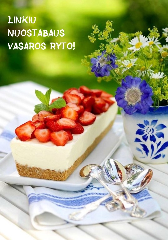 Linkiu nuostabaus vasaros ryto!