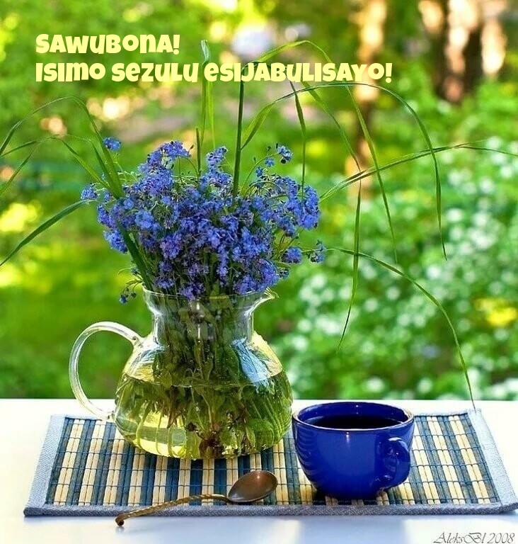 Sawubona! Isimo sezulu esijabulisayo!