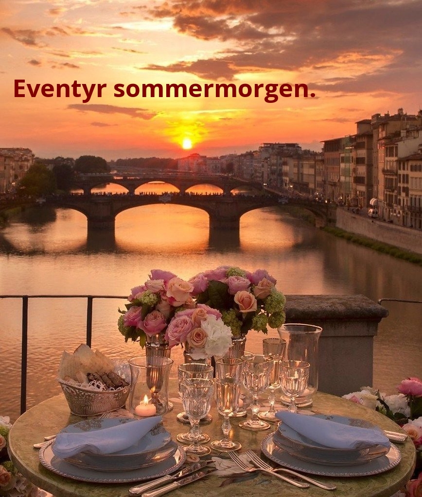 Eventyr sommermorgen.