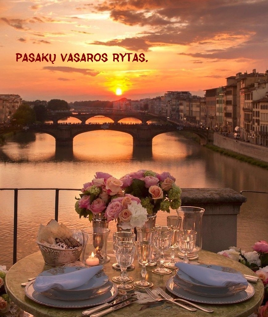 Pasakų vasaros rytas.