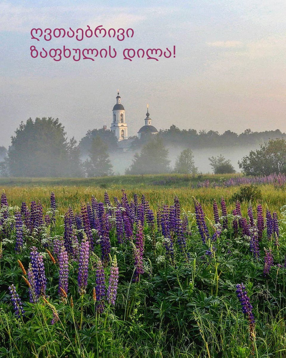 ღვთაებრივი ზაფხულის დილა!