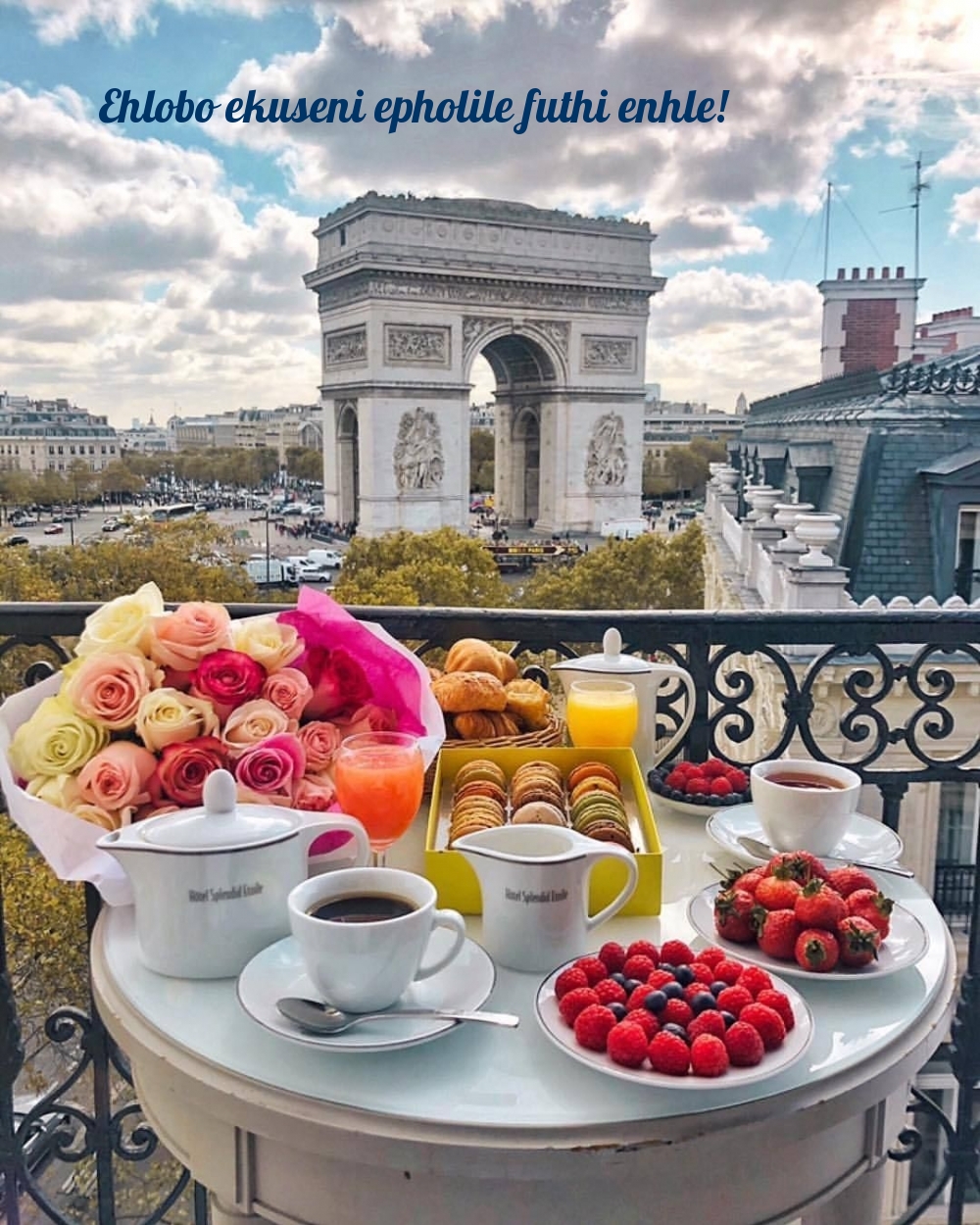 Ehlobo ekuseni epholile futhi enhle!