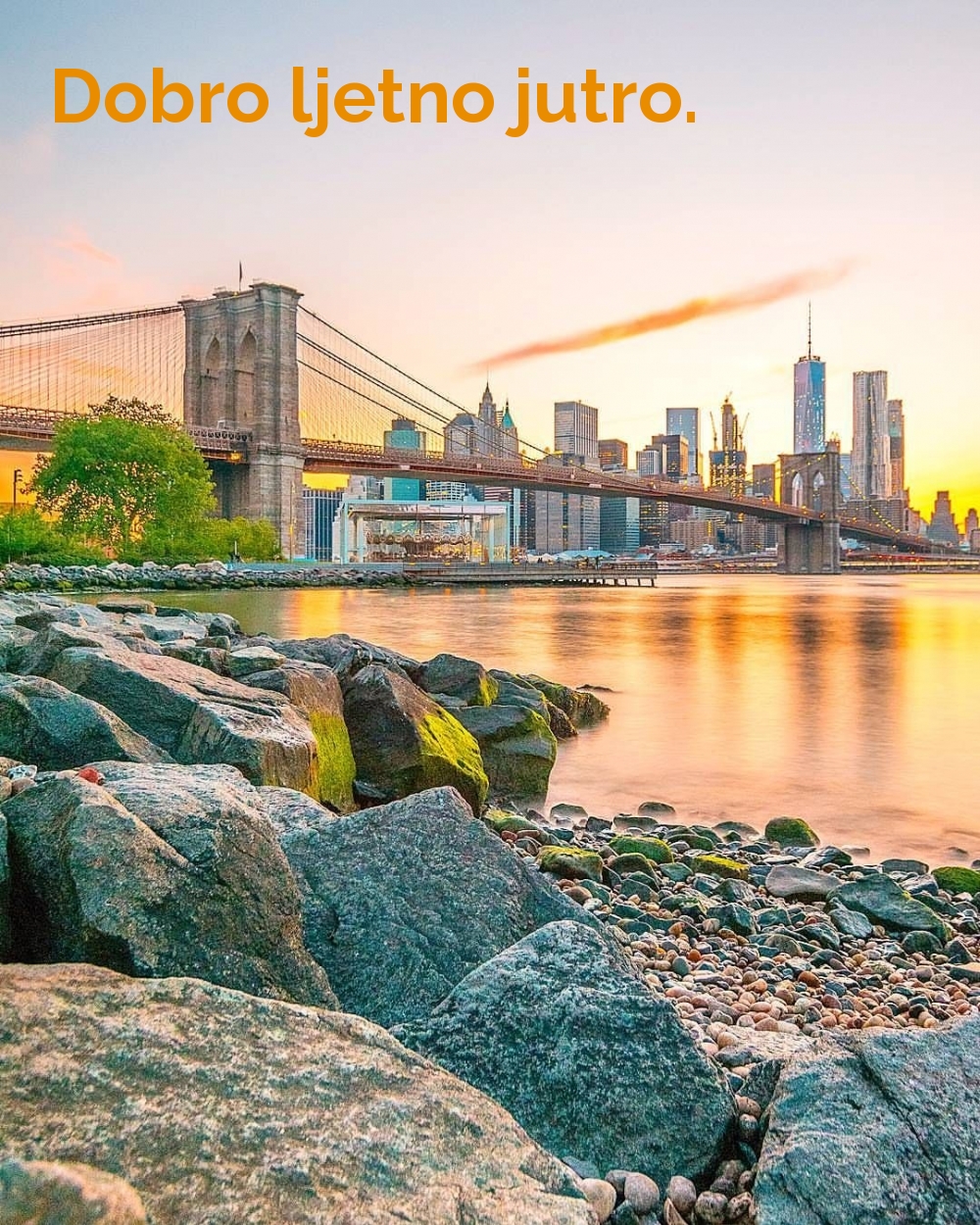 Dobro ljetno jutro.