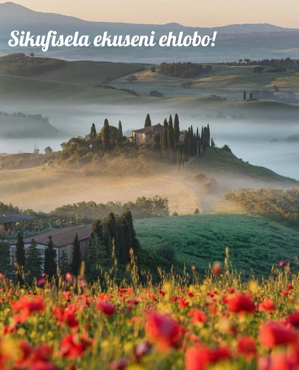 Sikufisela ekuseni ehlobo!