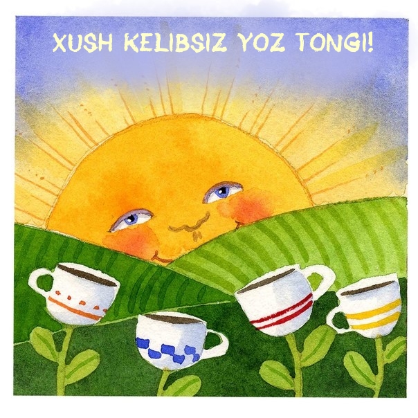 Xush kelibsiz yoz tongi!