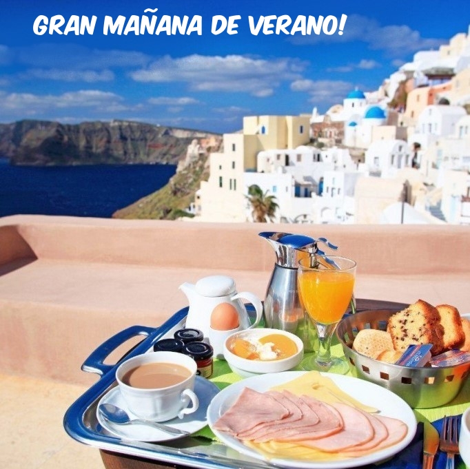Gran mañana de verano!
